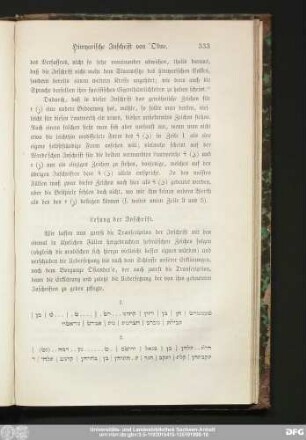 Lesung der Inschrift.