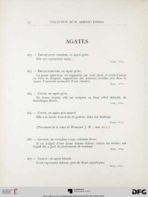 Agates (Nr. 162-167)