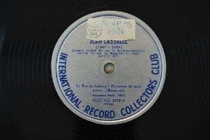 Le roi de Lahore : Promesse de mon avenir / (Massenet)