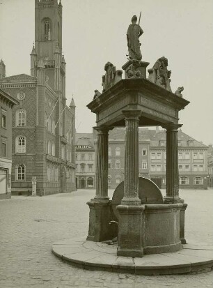 Andreasbrunnen, Marktplatz, Kamenz