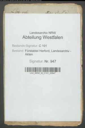 Henrich im Berge vor Hiddenhausen