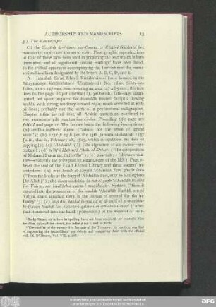 3.) The Manuscripts