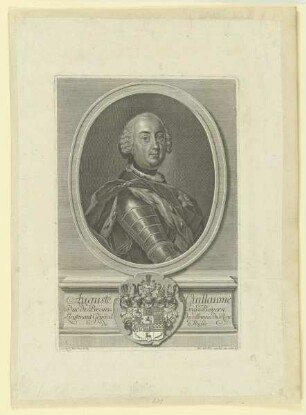 Bildnis des August Wilhelm von Braunschweig-Lüneburg-Bevern