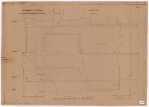 Königliches Residenzschloss Posen, Posen: Erdbohrungen 1:200