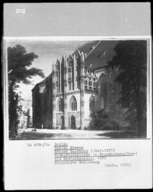 Katharinenkirche in Brandenburg (Havel) mit Marienkapelle