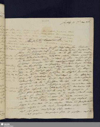 Nr. 35. Hartmann, Karl Friedrich August, 17.05.1816