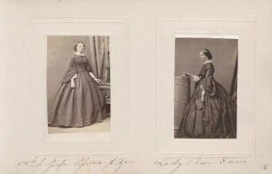 links: Luise Gräfin Schwerin-Putzar rechts: Lady Rose Fane