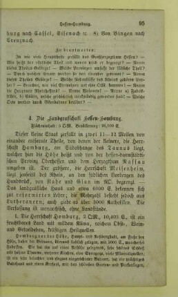 4. Die Landgrafschaft Hessen-Homburg