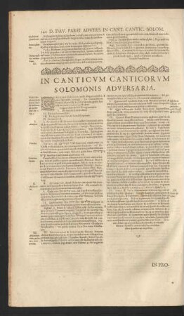In Canticum Canticorum Solomonis Adversaria