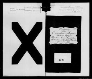 Die Stiftungen Pagenstecher und Portionisten: Haushalt 1824