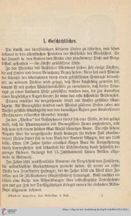 Geschichtliches