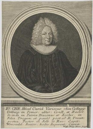 Bildnis des Io. Chr. Hösel