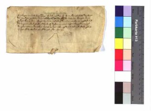Erkinger von Rechenberg stellt dem Abt Siegfried II. von Ellwangen einen Lehenrevers aus über die Feste Neuen-Rechenberg mit allem Zubehör.
