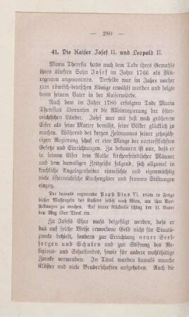 41. Kaiser Josef II. und Leopold II.