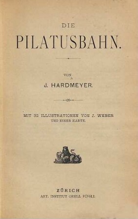 Die Pilatusbahn