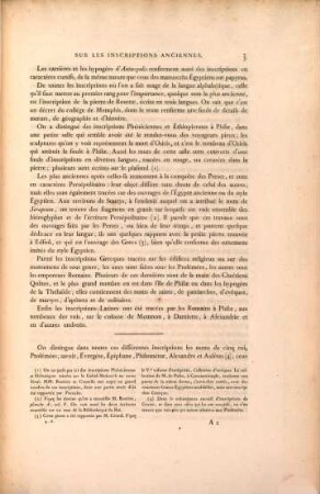Mémoire sur les inscriptions anciennes recueillies en Egypte