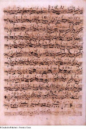 Stimmensatz: Christe eleison (T. 23-85.), Generalbaß
