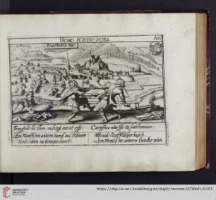 A36. Henffendeld Nürnberg, "Homo hominis mors"