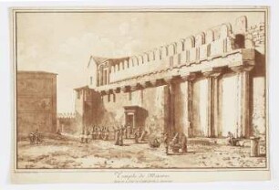 Temple de Minerve, aus: "Voyage pittoresque des isles de Sicile, de Malte et de Lipari"