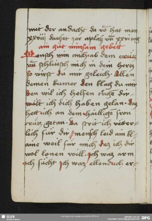 55v-56r: Lehre Christi, gereimt