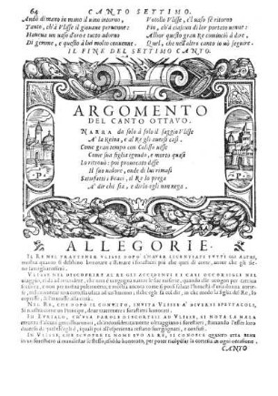 Argomento Del Canto Ottavo.
