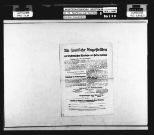 Kommunisten, unabhängige Sozialdemokratie und Sozialdemokratie (Zeitungsausschnitte)