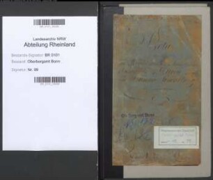Registratur und Büroverwaltung des Bergamts Düren