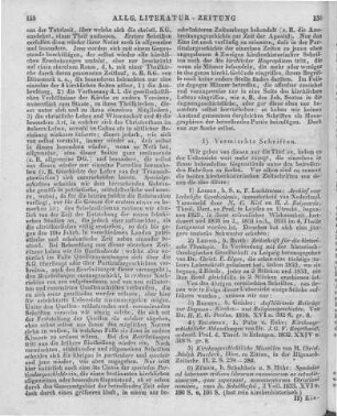 Monatsregister vom December 1834