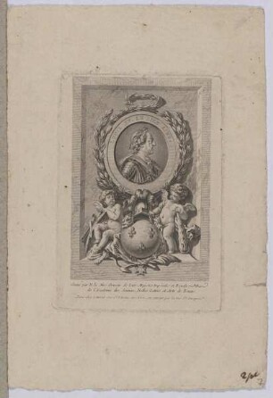 Bildnis des Louis XV., le bien aimé