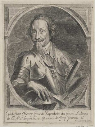 Bildnis des Godefroy Henry de Papenheim