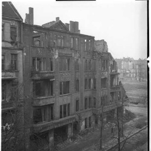 Negativ: Ruine, Eisenacher Straße 35, 1950