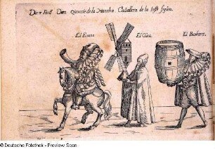 Die 3. Partt Don Quixote de la Mancha Cavallero, de la triste figura