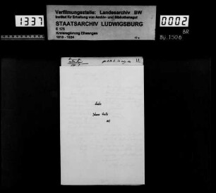 Bürgerrechtsangelegenheiten zu Neuler