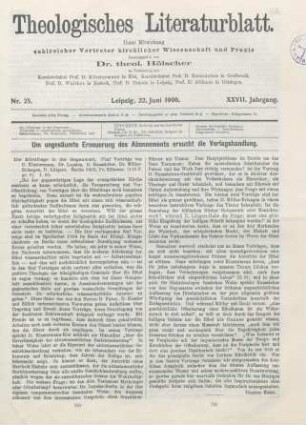 289-290 [Rezension] Die Bibelfrage in der Gegenwart