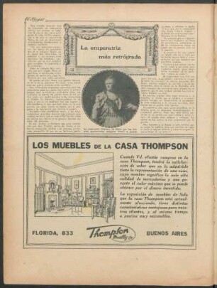 La emperatriz más retrógrada