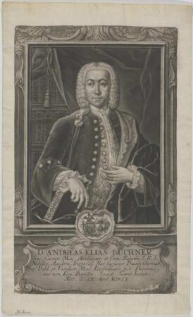 Bildnis des Andreas Elias Büchner