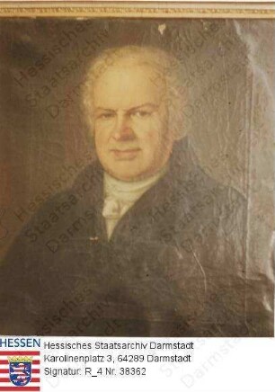 Tiedemann-Brandis, Franz Wilhelm v. (1762-1839) / Porträt, Brustbild