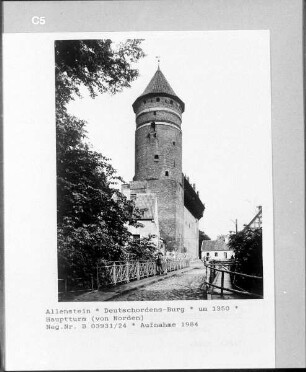 Ehemalige Burg des ermländischen Domkapitels — Hauptturm