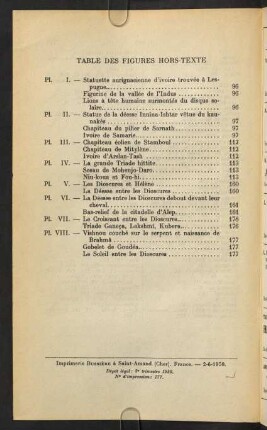 Table des figures hors-texte
