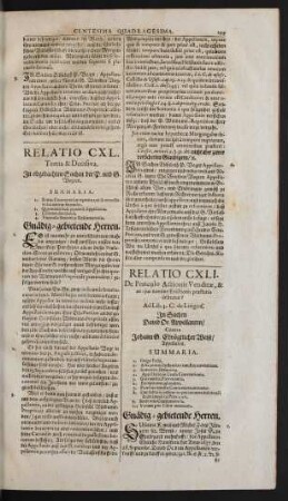 Relatio CXL.