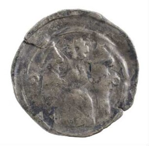 Münze, Pfennig, um 1240