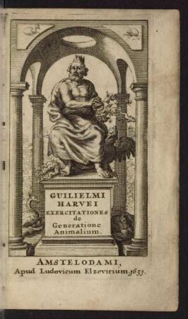 Exercitationes de generatione animalium : [quibus accedunt quaedam de partu: de membranis ac humoribus uteri: & de conceptione]