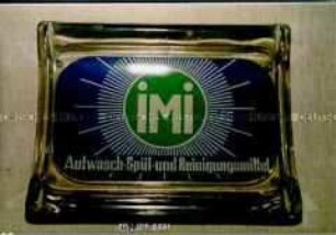 Zahlteller "IMI Aufwasch-Spül- und Reinigungsmittel"