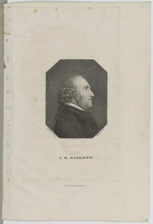 Bildnis des J. B. Basedow