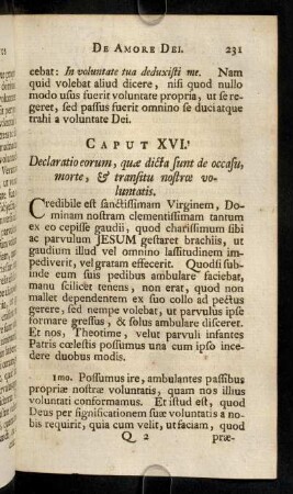 231-240, Caput XVI - XVII