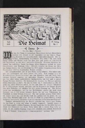 Juli 1915 25. Jahrg. Nr. 7