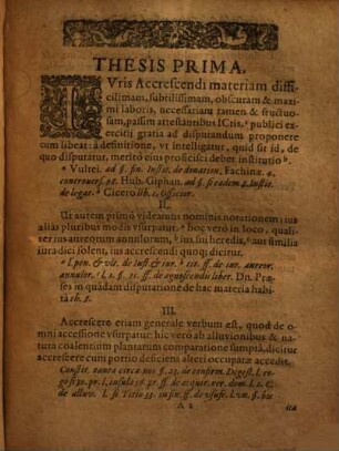 Dispvtatio Ivridica De Ivre Accrescendi