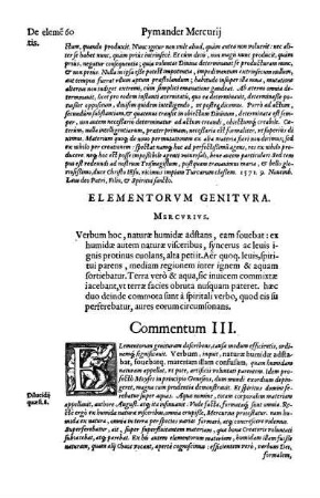 Commentum III.