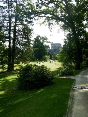Potsdam: Park Babelsberg mit Schloß