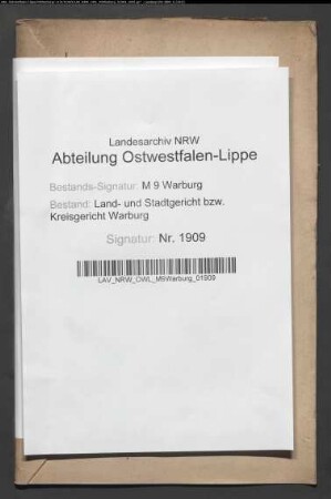 Erblasser: Muhs, Johann Conrad: